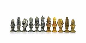 Jeu d'Echecs en Métal 