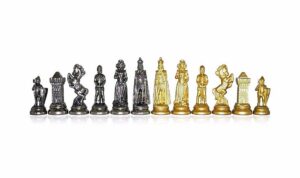 Jeu d'Echecs en Métal 