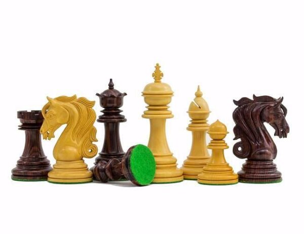 Jeu d'Echecs "Porte du Roi" en Bois de Rose