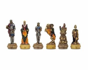 Jeu d'Echecs en Résine "Zombie"
