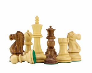 Jeu d'Échecs Staunton Jacob Knight en Bois de Sheesham et Bois de Buis