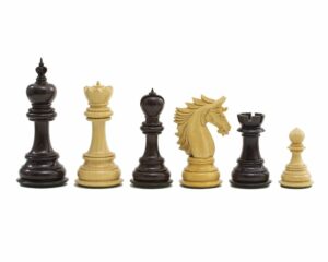 Jeu d'Échecs The Dubliner en Bois de Rose et Bois de Buis