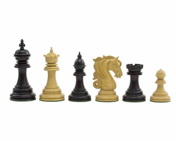 Jeu d'Échecs Kingsgate en Bois d'Ébène et Bois de Buis