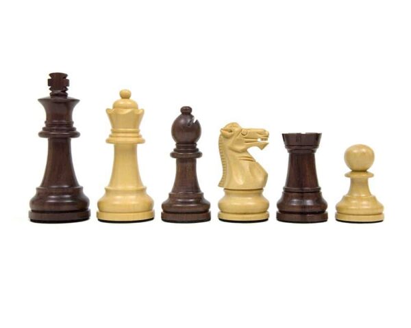 Jeu d'Échecs Modica en Bois de Rose et Bois de Buis