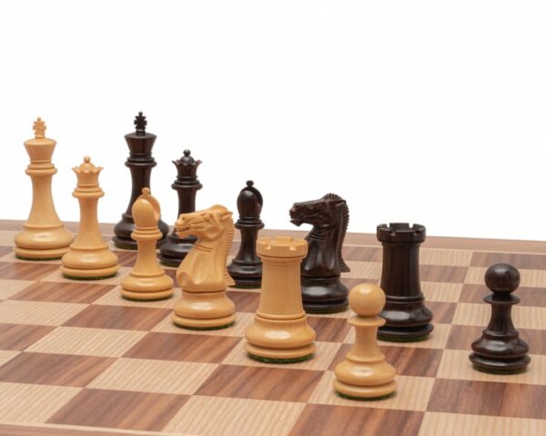 Jeu d'Échecs Windsor en Bois de Rose et Bois de Buis