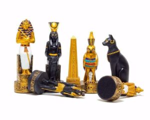 Jeu d'Echecs en Résine 