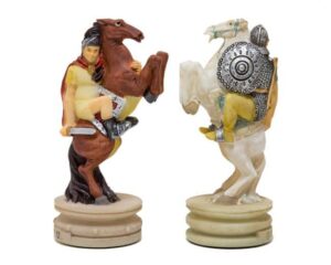 Jeu d'Echecs en Résine 