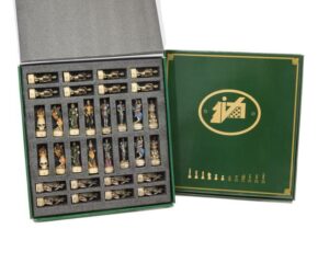 Jeu d'Echecs en Résine 