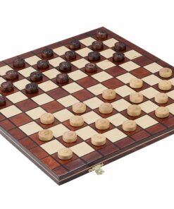 Jeu d'échec & Echiquier Checkers 10x10 Set
