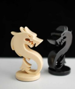 Jeu d'échec & Echiquier Dragon Chess - 2 x pièces expansion