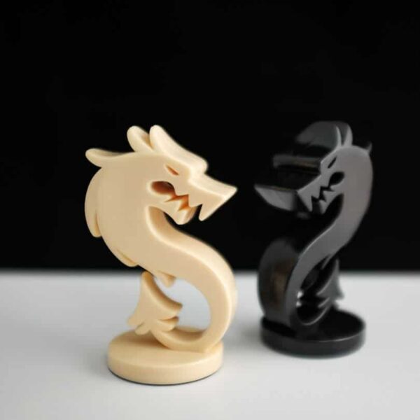 Jeu d'échec & Echiquier Dragon Chess - 2 x pièces expansion