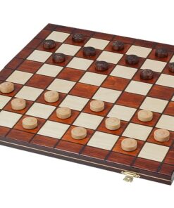 Jeu d'échec & Echiquier Checkers 8x8 Set
