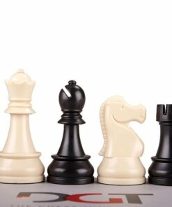 334-1-Pièces-échecs-plastique-lestées-Staunton-6